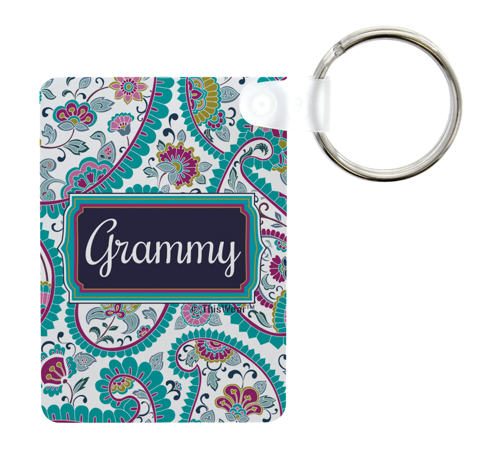 Details about   Grammy Paisley Grammy Birthday Gifts Grammy Grandma Aluminum Oval Keychain 