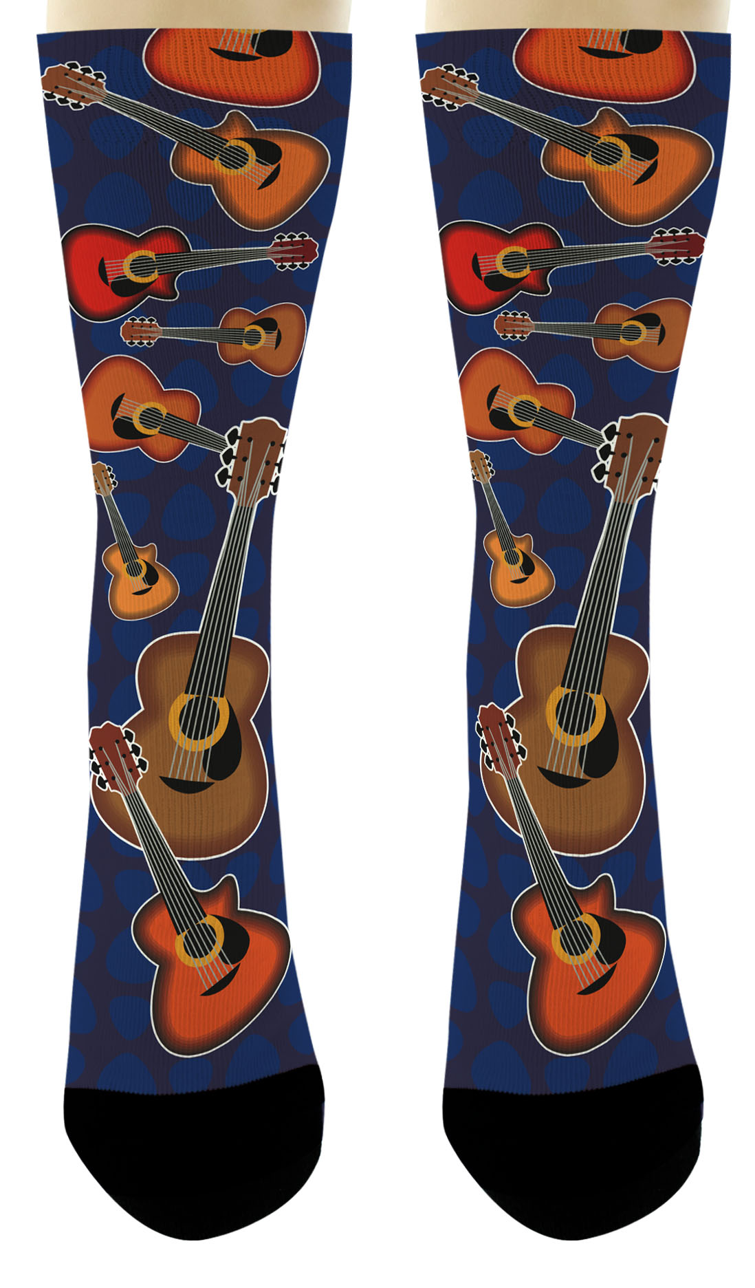 Music Accessories Music Themed Socks Guitar Lover Gifts for Novelty