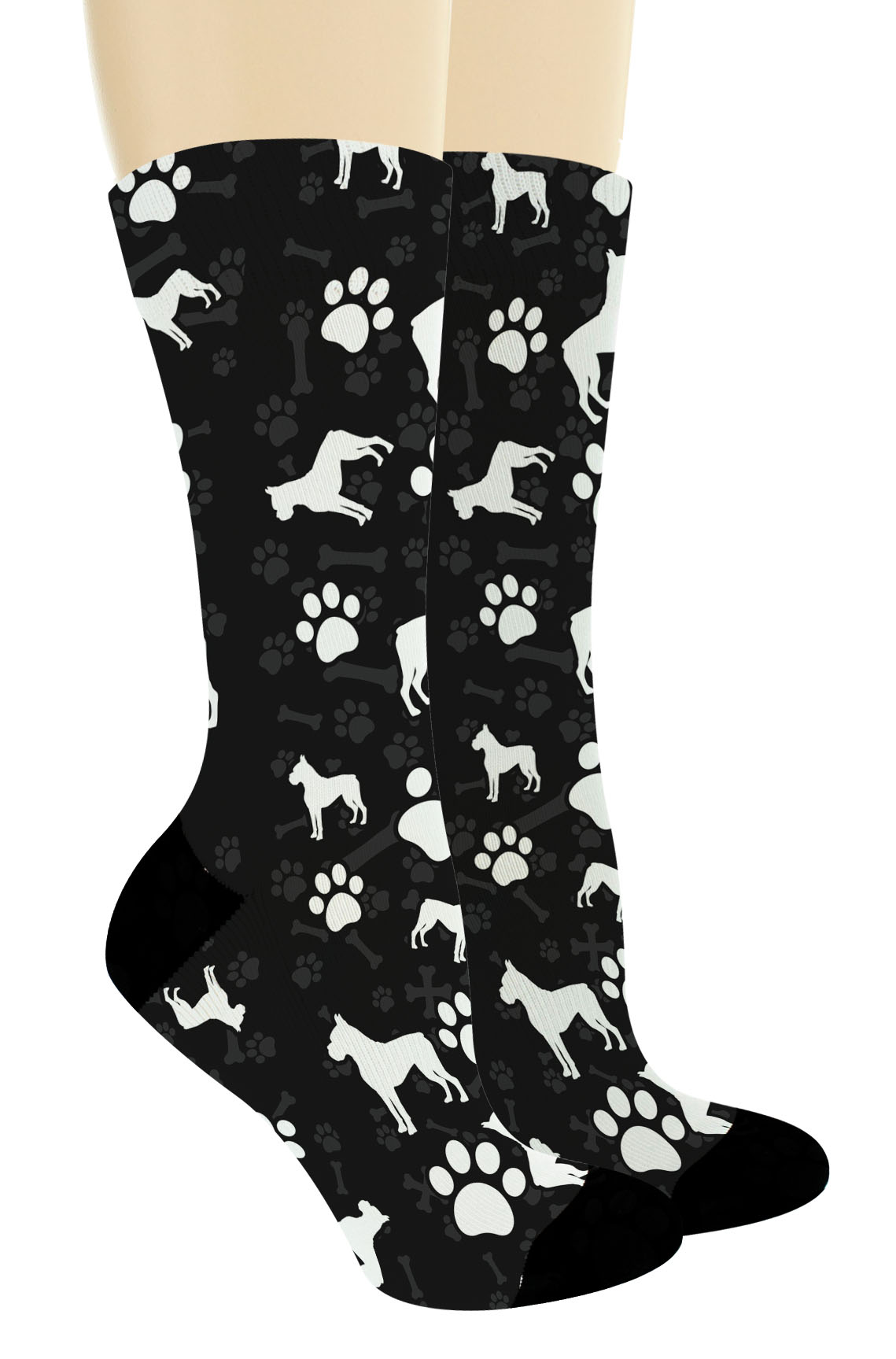 Boxer Socks for Dog Lovers Boxer Dog Paw Socks Dog Breed Novelty Crew Socks eBay Boxer Socks for Dog Lovers Boxer Dog Paw Socks Dog Breed Novelty Crew Socks eBay