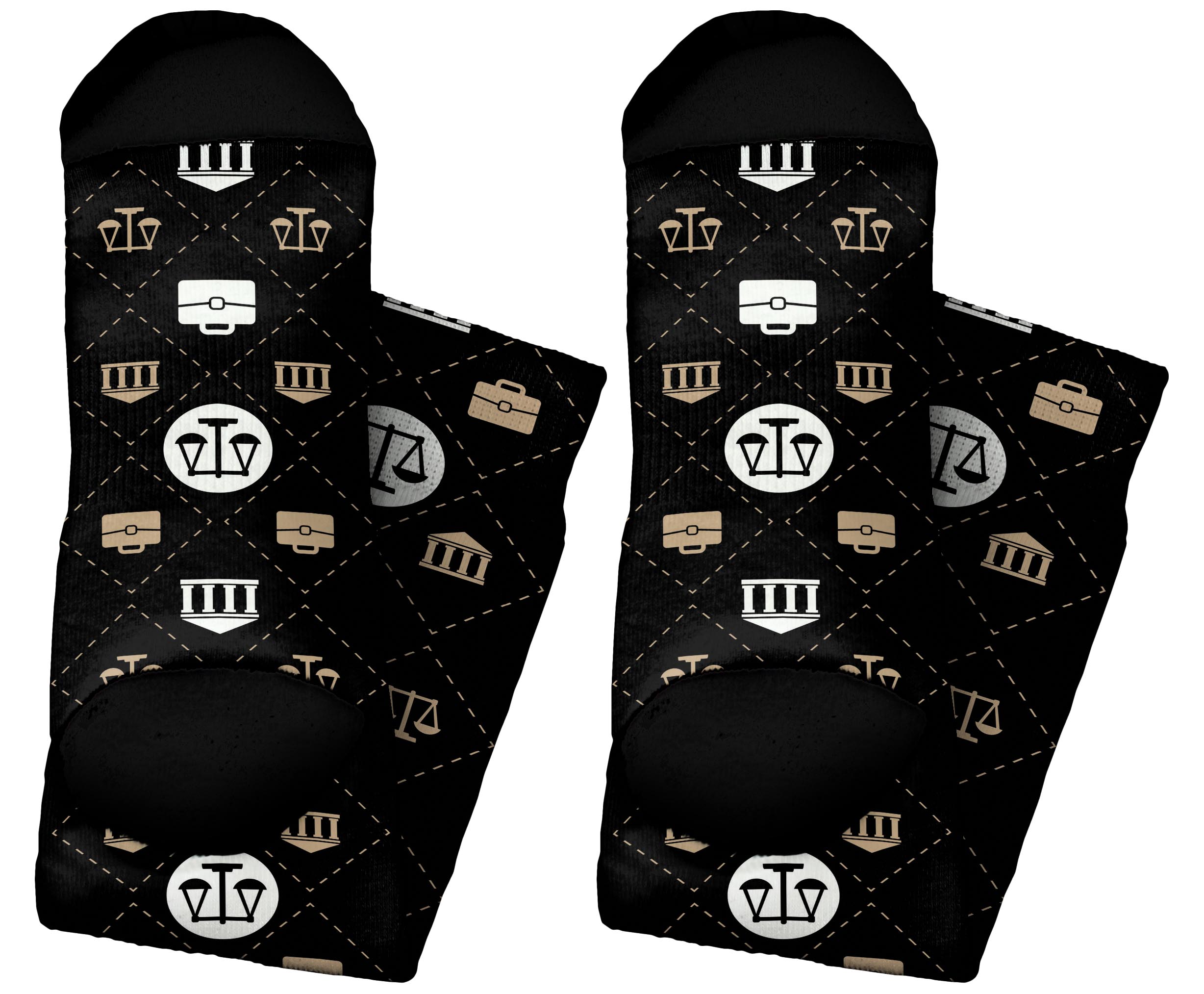 Lawyer Gifts for Men and Women Scale of Justice Socks Lawyer Novelty