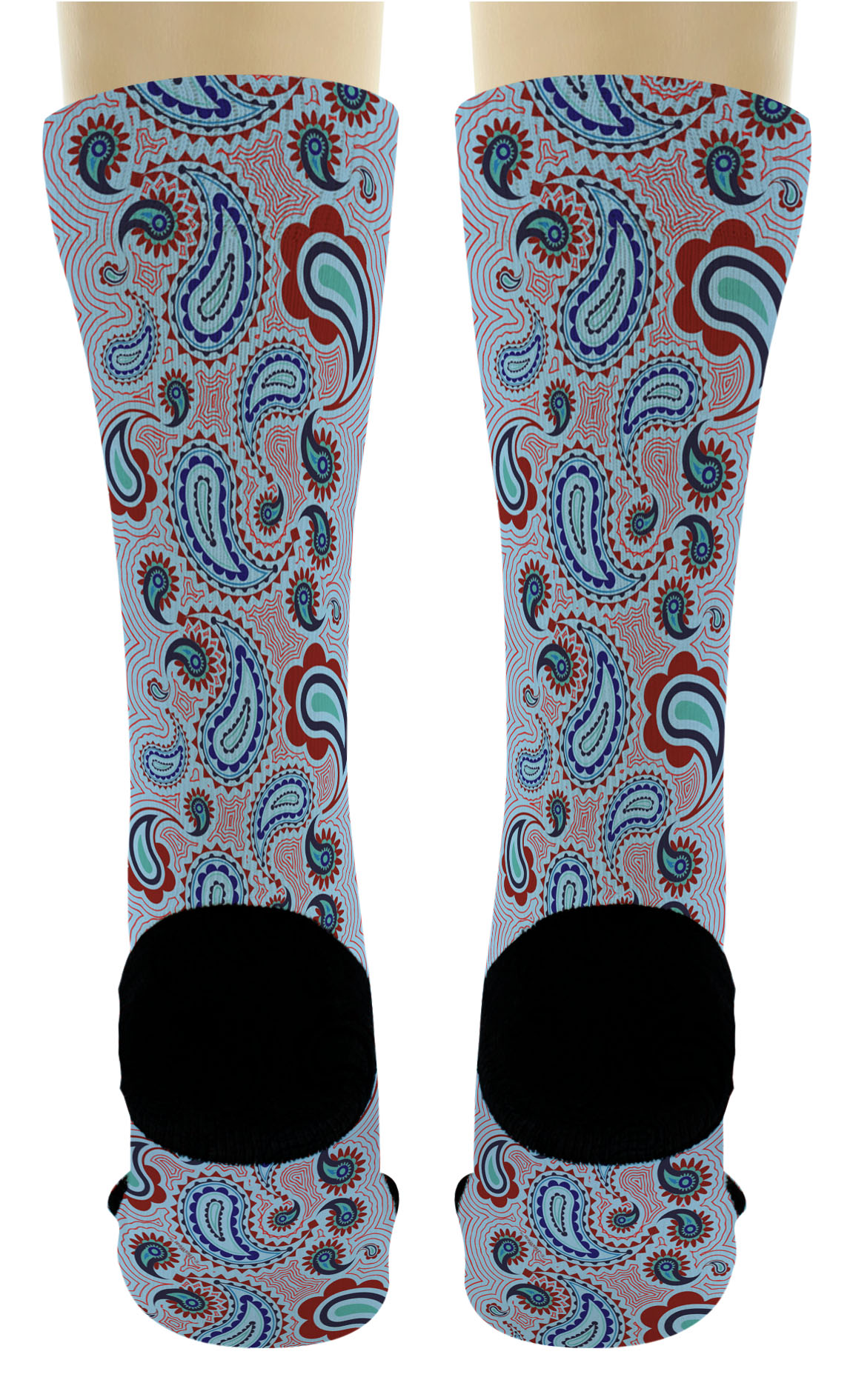 Happy Socks Women/'s Crew Socks-Paisley