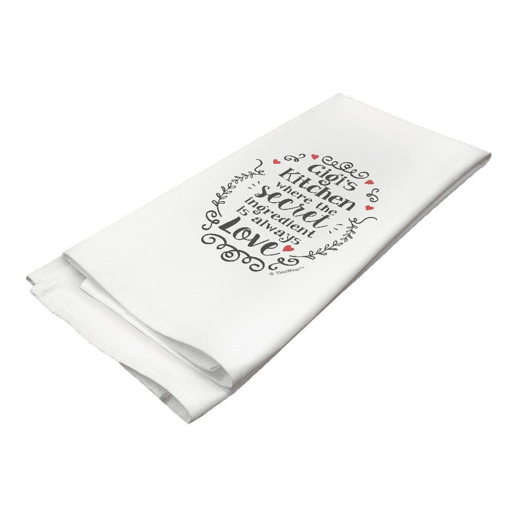 Kitchen Dining Bar Mothers Day Presents Gigi S Kitchen The Secret Ingredient Kitchen Towel Linens Textiles